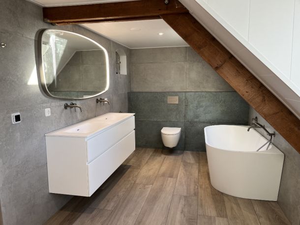 Badkamerrenovatie woning Zeeland