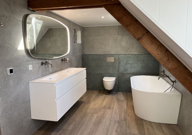 Badkamerrenovatie woning Zeeland